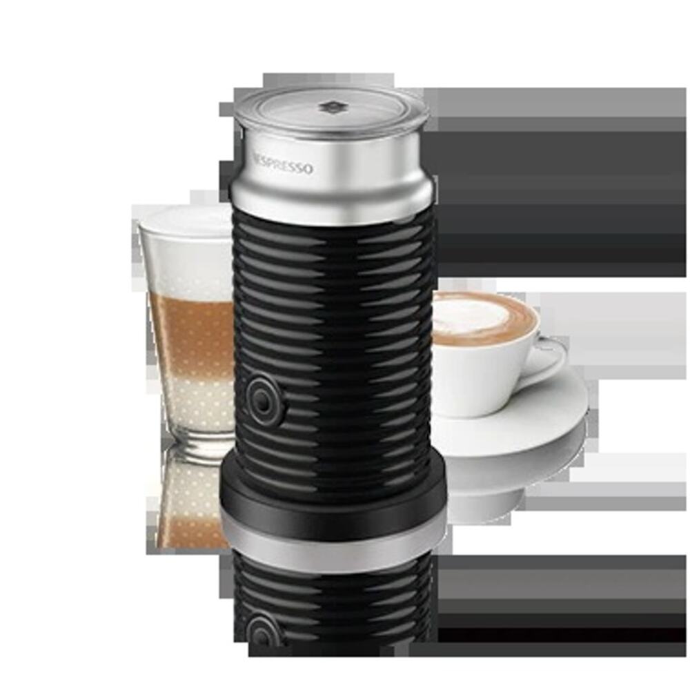 Nespresso Aeroccino 3 Milk Frother Black Hot & Cold Foam Maker 3694